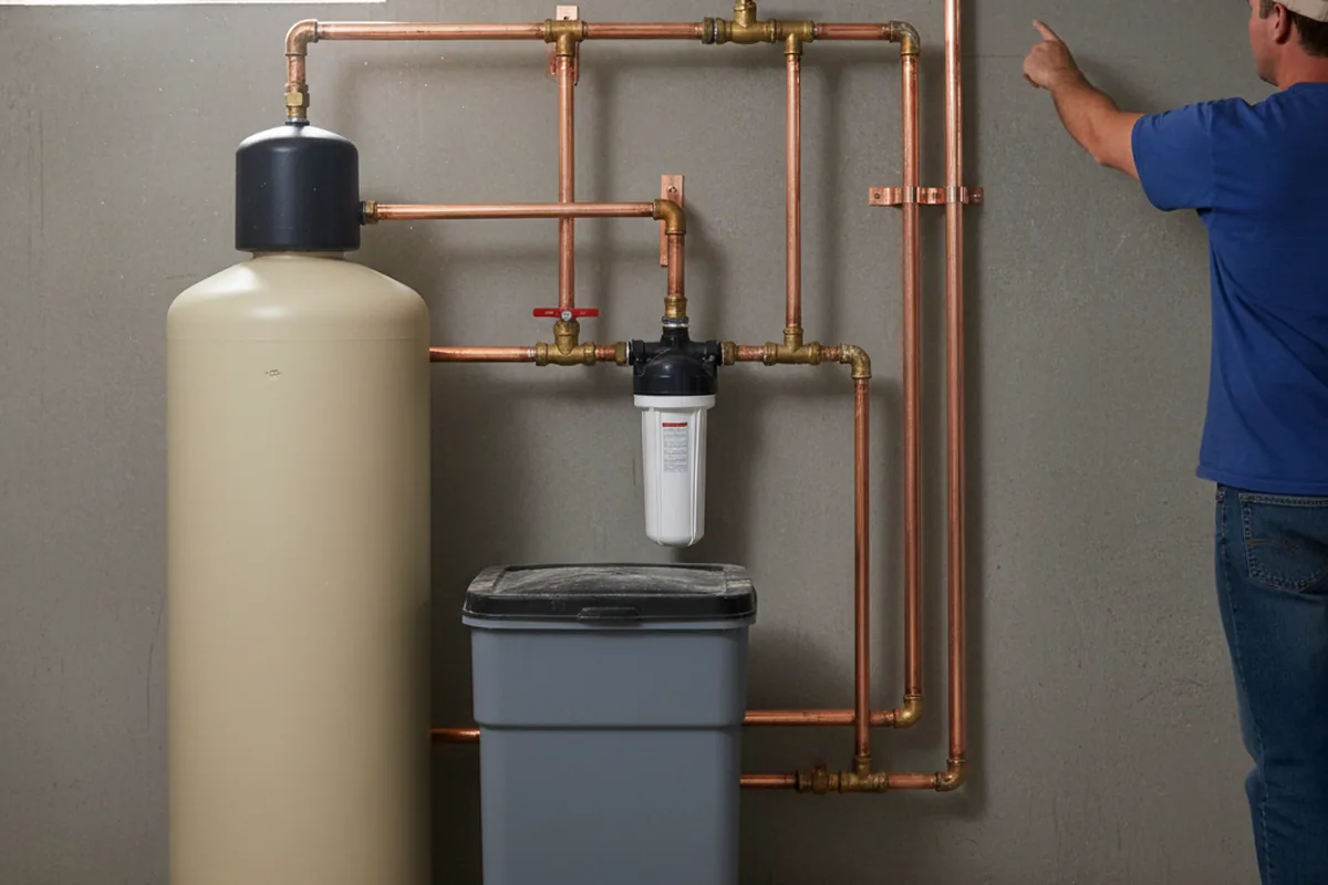 Whole-house water treatment system installed in Stokesdale